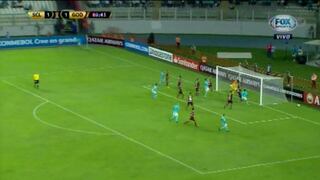Frotó la lámpara: Carlos Lobatón casi marca gol olímpico en la Copa Libertadores [VIDEO]