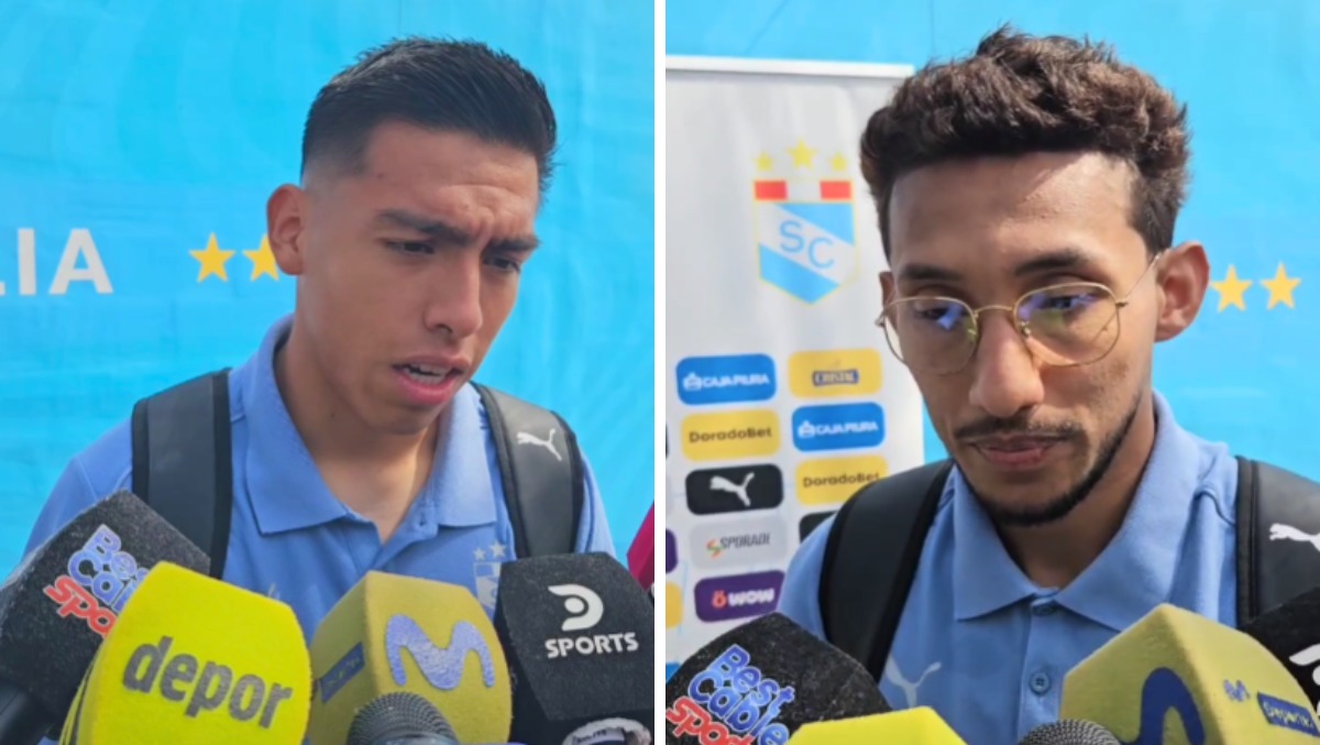 Enriquez y Gonzáles sobre el Torneo Apertura con Sporting Cristal | Foto: Depor