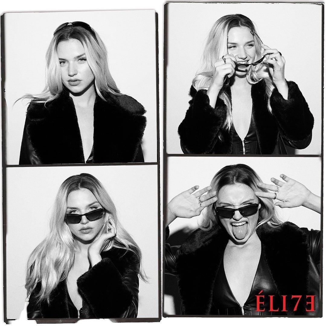 La imagen con la que se confirmó la incorporación de Mirela Balić a la serie "Élite" (Foto: Netflix)