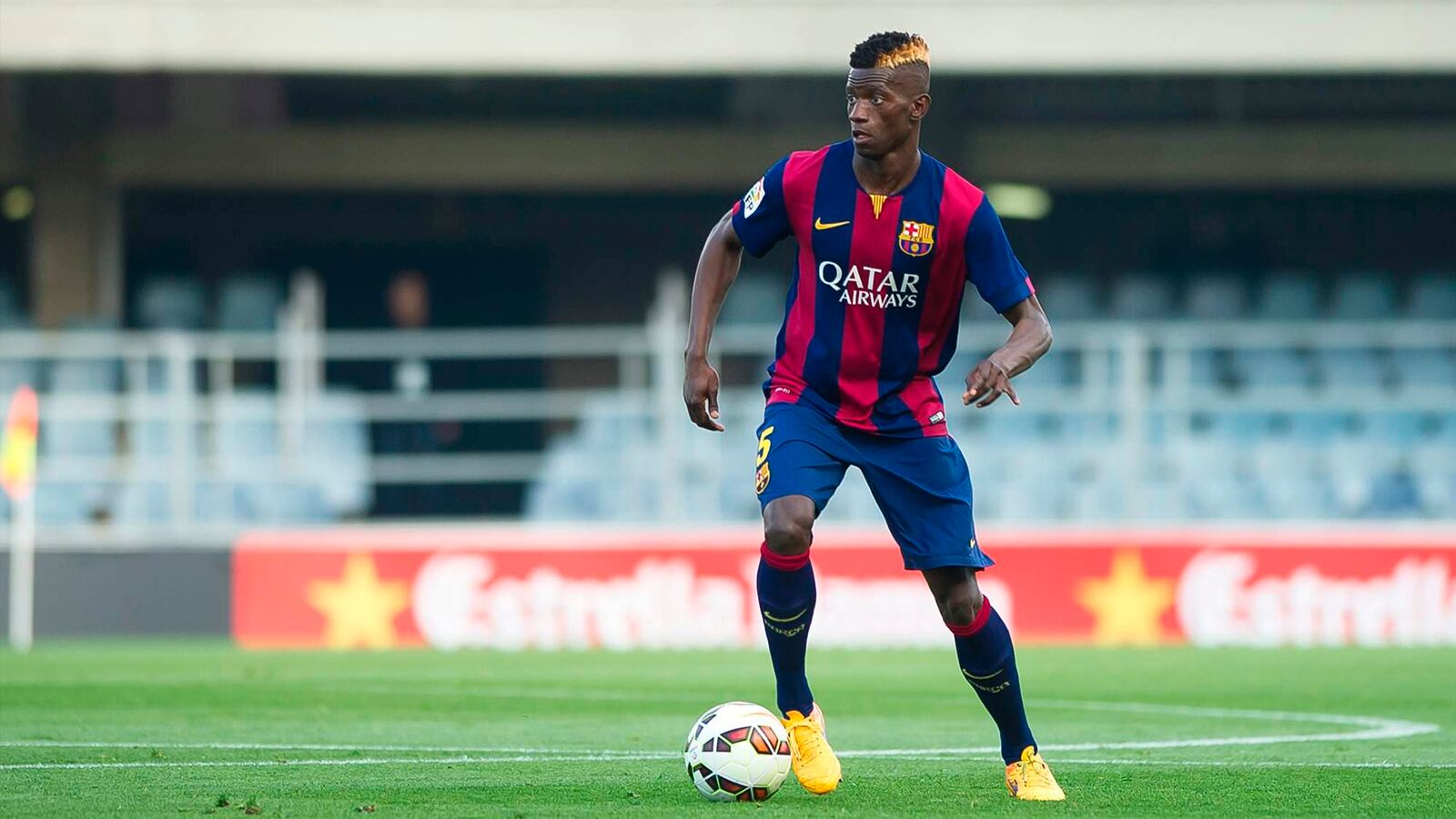 Edgar Lé jugó en el FC Barcelona entre 2012 y 2015. (Foto: Agencias)