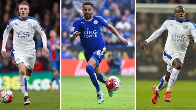 Premier League: Vardy y los nominados a mejor jugador de la temporada