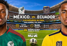 Nu9ve (Canal 9) transmitió el partido México 2-0 Ecuador por el Mundial 2026