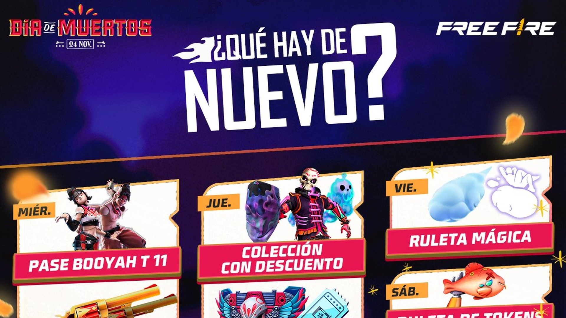 Aún sigue la campaña por el Día de Muertos (Garena)