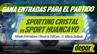 Sporting Cristal vs. Sport Huancayo: Depor te regala entradas dobles