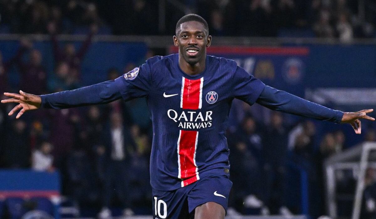Dembélé jugó los siete partidos oficiales del PSG en la actual temporada. (Foto: PSG)