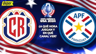 En qué canales ver Costa Rica vs Paraguay y a qué hora transmiten por la Copa América