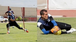 Alianza Lima: Butrón y Forsyth pelean por el puesto con intenso entrenamiento (VIDEO)