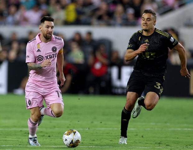 Inter Miami vs. LAFC play in the first leg of the quarterfinals of the Concachampions 2025. | Photo by Getty Images