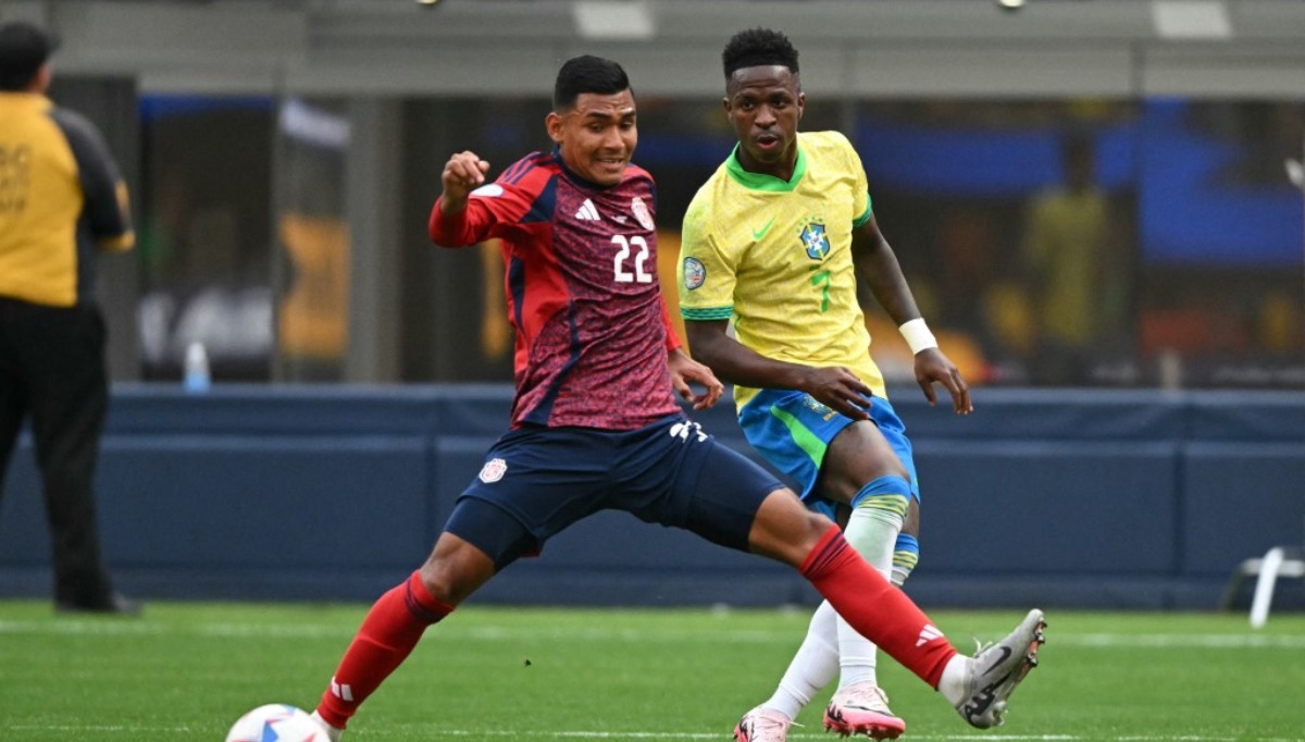 Brasil vs. Costa Rica por la Copa América 2024. (Foto: AFP)