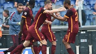 Roma goleó a la Lazio 4-1 en el Clásico de la capital italiana por Serie A