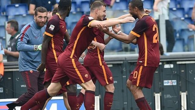 Roma goleó a la Lazio 4-1 en el Clásico de la capital italiana por Serie A