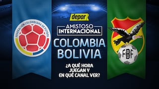 En qué canales TV ver Colombia-Bolivia y a qué hora juegan hoy en USA