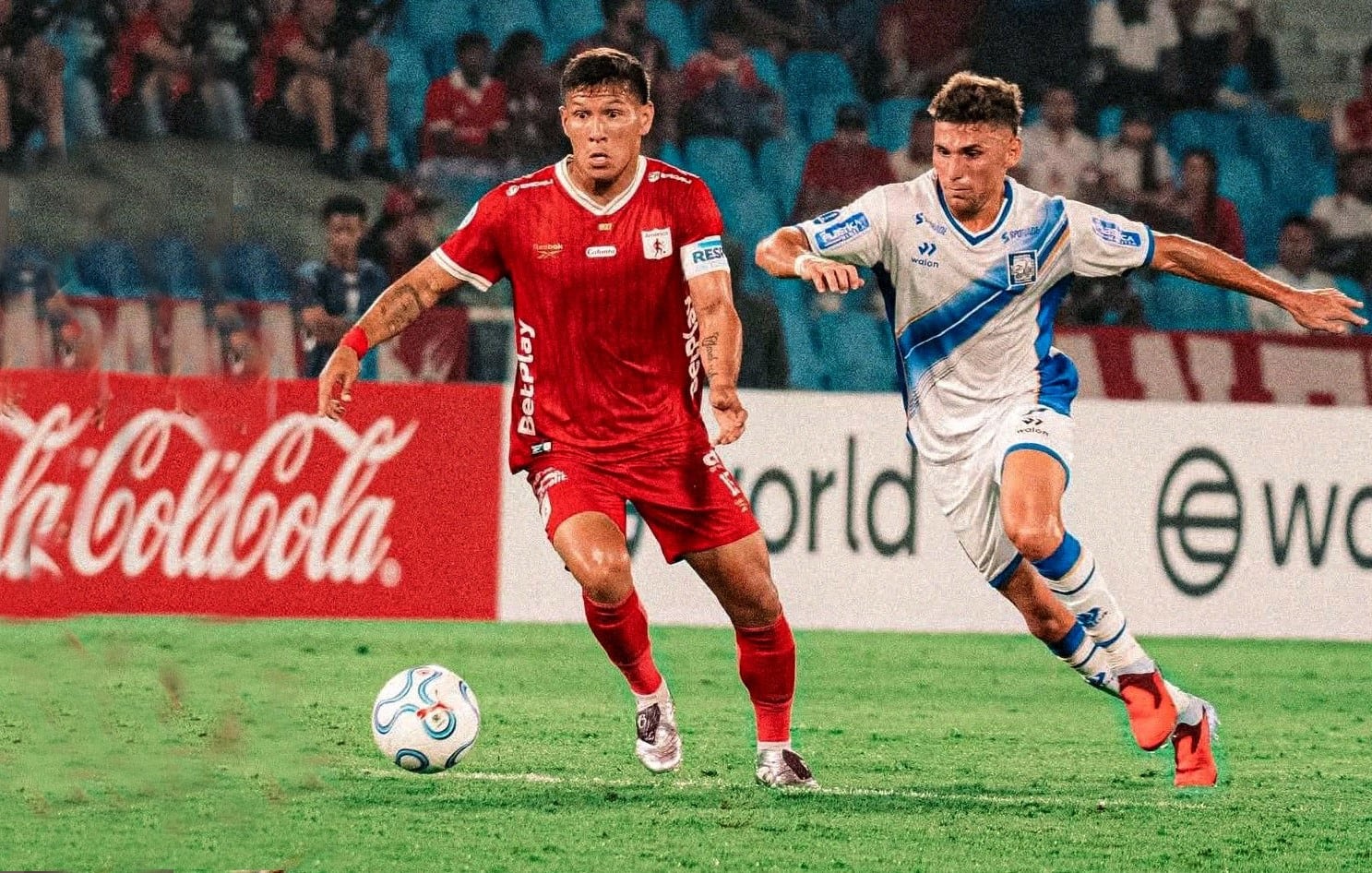 América de Cali ganó 2-1, por un polémico penal en Copa Sudamericana. (Foto: Conmebol)