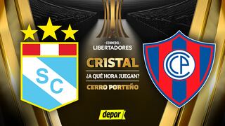 Hora de Sporting Cristal vs. Cerro Porteño por la Copa Libertadores