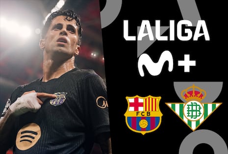 Movistar Plus transmitió el partido FC Barcelona - Real Betis por LaLiga EA Sports 2026-27