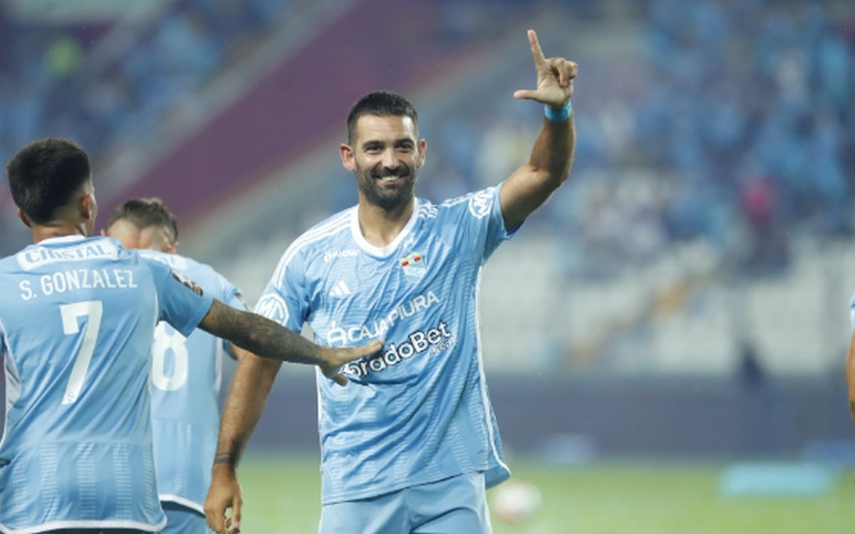 Martín Cauteruccio lleva 10 goles con Sporting Cristal en la temporada 2024. (Foto: Giancarlo Ávila / GEC)