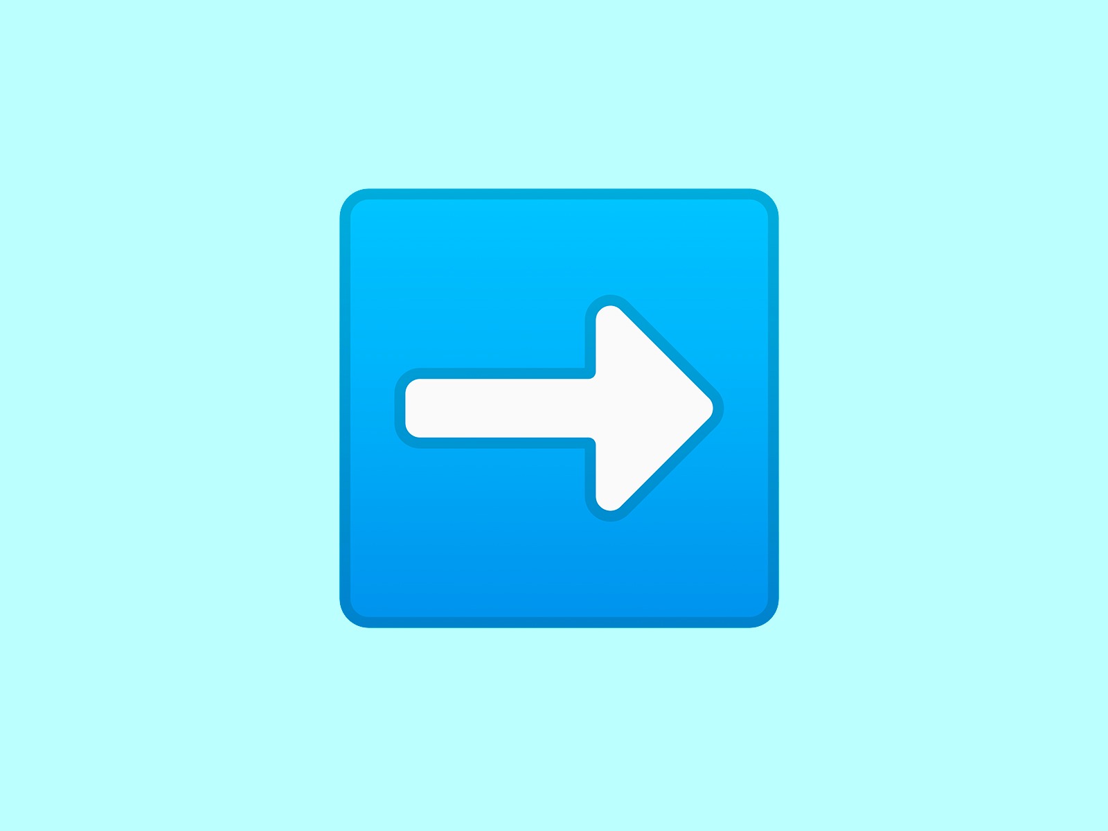 WHATSAPP | Si eres de las personas que usa continuamente el emoji de la flecha que señala a la derecha, conoce qué significa en WhatsApp. (Foto: Emojipedia)