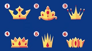 Test visual nivel ‘GOATS’: revela qué te motiva a diario con solo elegir una de las coronas