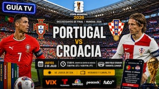 📲 Canales TV que transmiten Portugal vs. Croacia EN VIVO GRATIS, con Cristiano, por 16avos del Mundial 2026