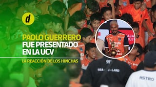 La reacción de los hinchas trujillanos tras la presentación de Paolo Guerrero en César Vallejo
