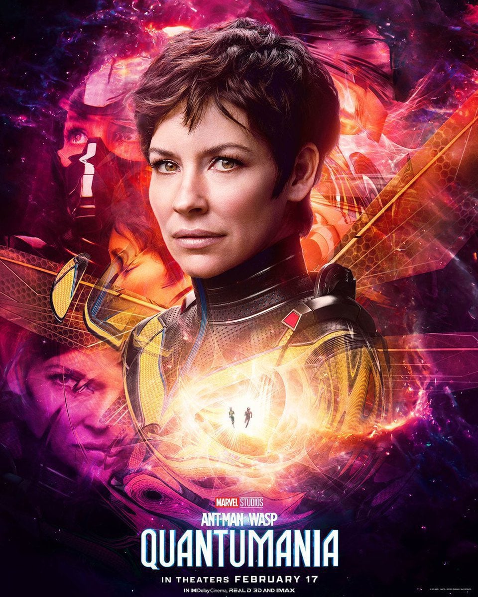 Pósteres oficiales de “Ant-Man and the Wasp: Quantumania”. (Foto: Marvel)