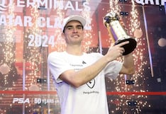 Sigue defendiendo su título: Diego Elías juega hoy la semifinal del Mundial de Squash