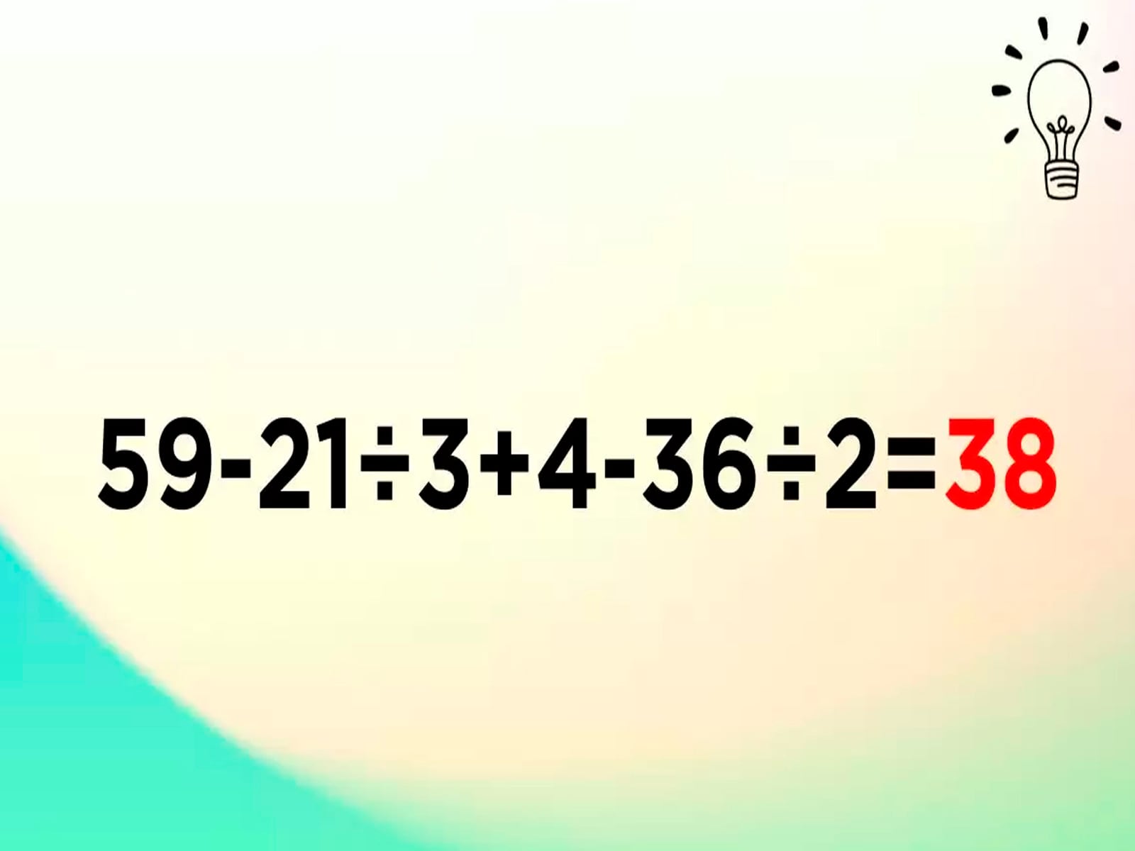 Aquí te mostramos la solución de este complicado reto matemático.| Foto: fresherlive