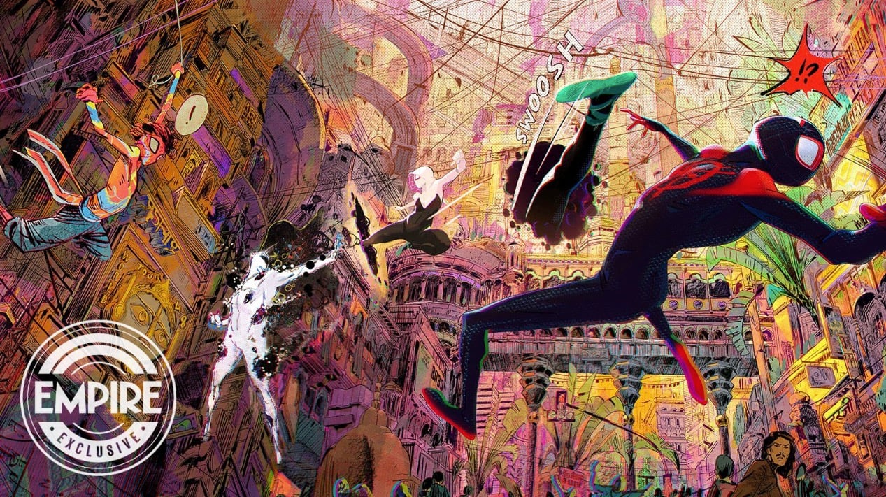 Nueva foto de Spider-Man Across the Spider-Verse. Foto: Empire