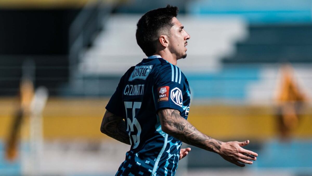 Gustavo Cazonatti lleva dos goles y cuatro asistencias con Sporting Cristal. (Foto: Sporting Cristal)