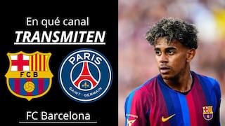 ¿En qué canal transmiten FC Barcelona vs. PSG por la Champions League 2026?