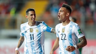 Con goles de Di María y Lautaro, Argentina ganó 2-1 a Chile en la altura de Calama