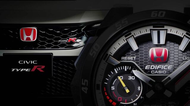 Casio presenta su nuevo modelo de la marca EDIFICE colaboración con Honda Type R