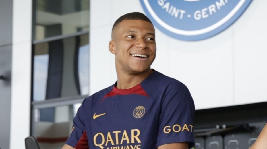 Mbappé se sumó a la pretemporada del PSG tras sus vacaciones. (Foto: PSG)