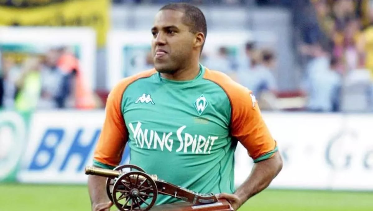 Aílton, exdelantero del Werder Bremen, máximo goleador de la Bundesliga la temporada 2003-04. (Foto: X)
