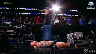 ¡Se vengó! La arriesgada maniobra de Jeff Hardy sobre Randy Orton en SmackDown tras SummerSlam [VIDEO]