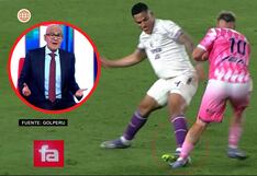 ‘U’ vs Juan Pablo II: pisotón de Santamaría a Tizón ¿Merecía tarjeta roja?