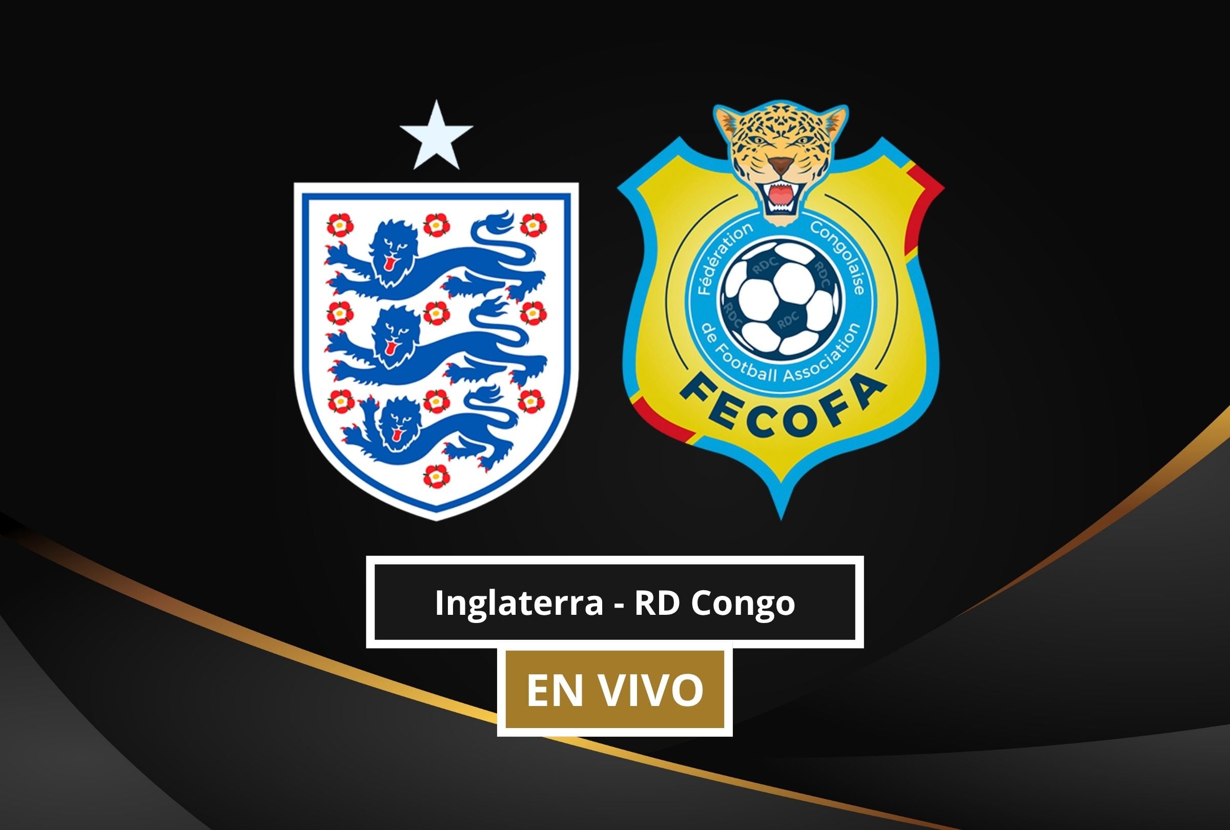 Revisa esta nota para que sepas a qué hora juega y qué canal transmite el Inglaterra - RD Congo por los 16avos de final del Mundial 2026. (Foto: Composición Canva - Depor)