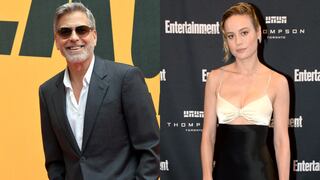 George Clooney y Brie Larson pasearon en burro durante el rodaje de anuncio publicitario en España | FOTOS