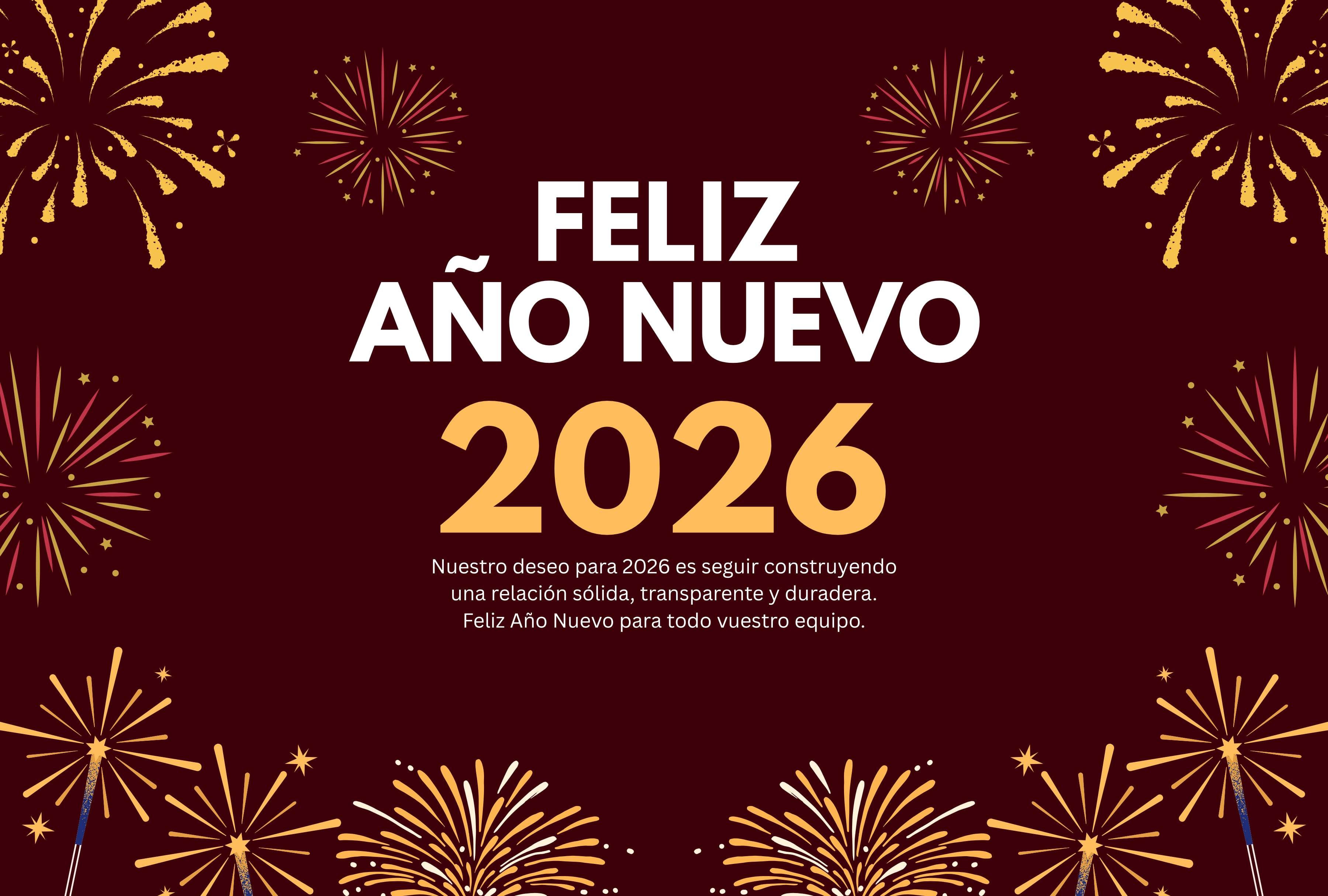 "Nuestro deseo para 2026 es seguir construyendo una relación sólida, transparente y duradera. Feliz Año Nuevo para todo vuestro equipo." | Crédito: canva.com / Composición Depor