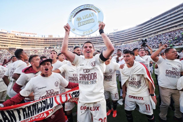 ¡Universitario festeja el Torneo Apertura! Las mejores postales de la celebración crema. (Foto: GEC)