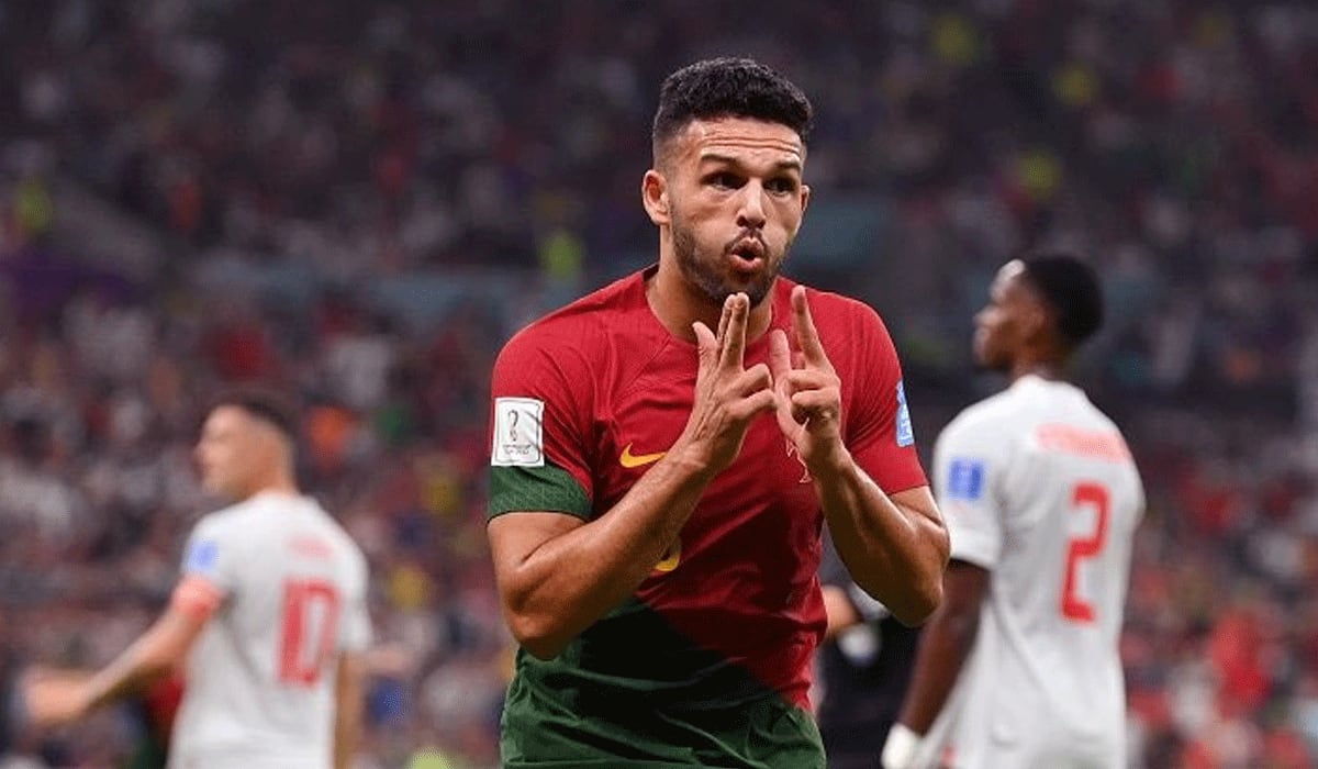 Gonçalo Ramos juega su primera temporada en el PSG. (Foto: AFP)
