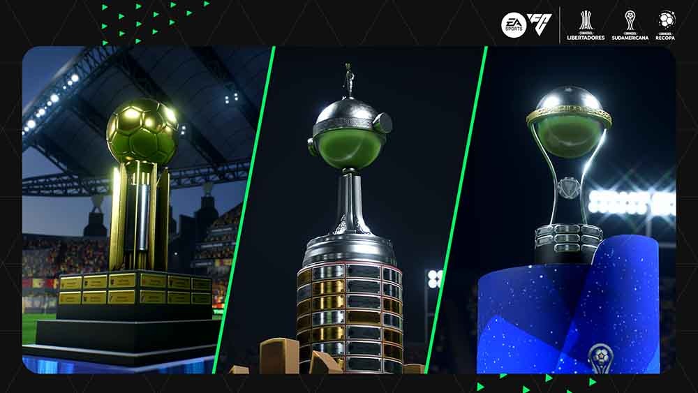 Los torneos oficiales de la CONMEBOL se actualizan en el videojuego de Electronic Arts.