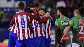 Atlético de Madrid goleó 4-1 a Guijuelo por la  vuelta por Copa del Rey
