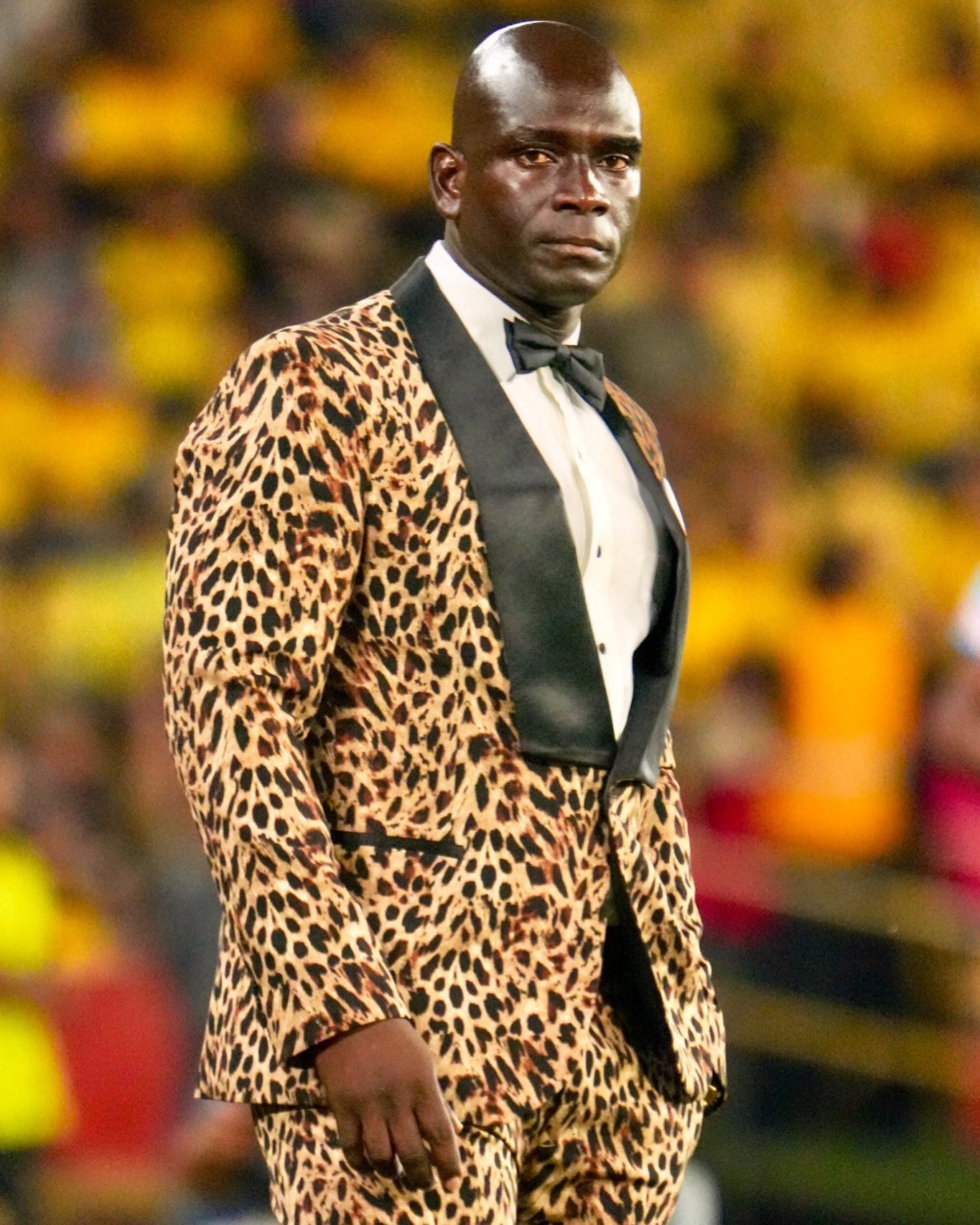 Segundo Castillo sorprendió a hinchas con este traje. (Agencias)