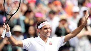 ¡Gran inicio de 'Su Majestad'! Roger Federer debutó con triunfo en el ATP Masters 1000 de Indian Wells