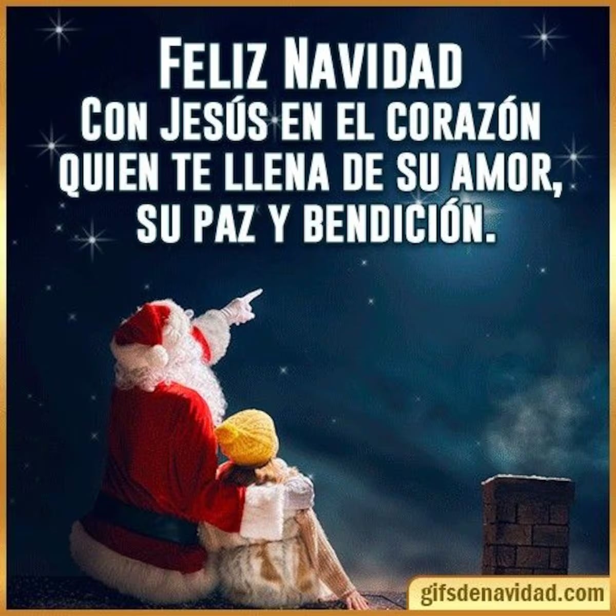 Las mejores imágenes para dedicar este 25 diciembre en Navidad. (Foto: Difusión).