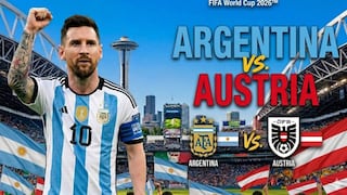 ¿En qué canales pasan Argentina vs. Austria por el Mundial 2026?