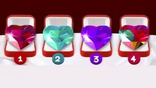 Si quieres conocer tu futuro amoroso, escoge un diamante con forma de corazón