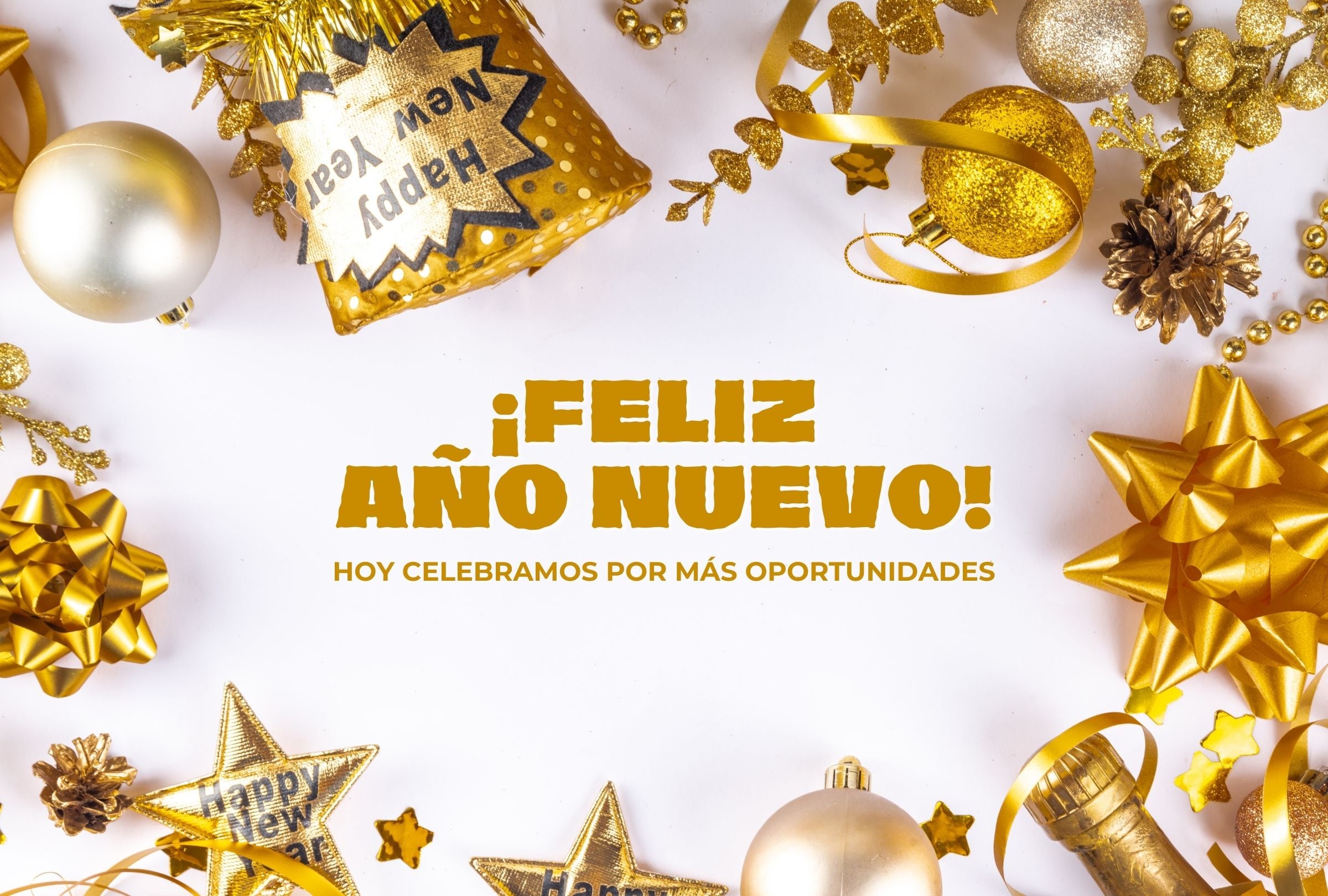 ESTADOS UNIDOS, 31/12/2025.- “Feliz Año Nuevo, hoy empieza lo mejor.” FOTO DE CANVA.COM
