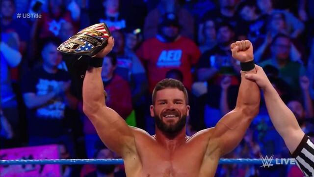 WWE: Bobby Roode derrotó a Rusev y retuvo el título de los Estados Unidos en SmackDown [VIDEO]